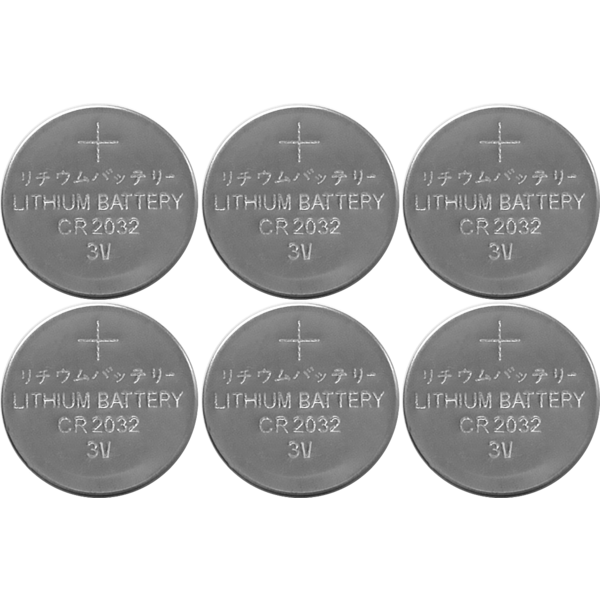 Star Trading CR2032 Lithium knappcellsbatteri 6-pack 066-66 500688 - 1