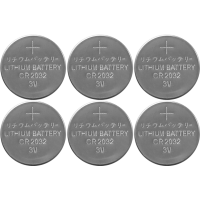 Star Trading CR2032 Lithium knappcellsbatteri 6-pack 066-66 500688