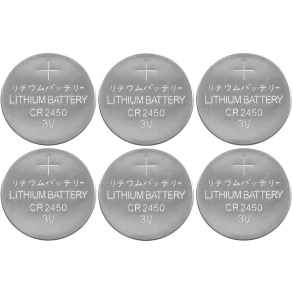 Star Trading CR2450 Lithium knappcellsbatteri 6st 500689 - 1