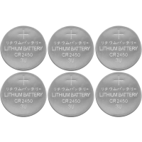 Star Trading CR2450 Lithium knappcellsbatteri 6st 500689