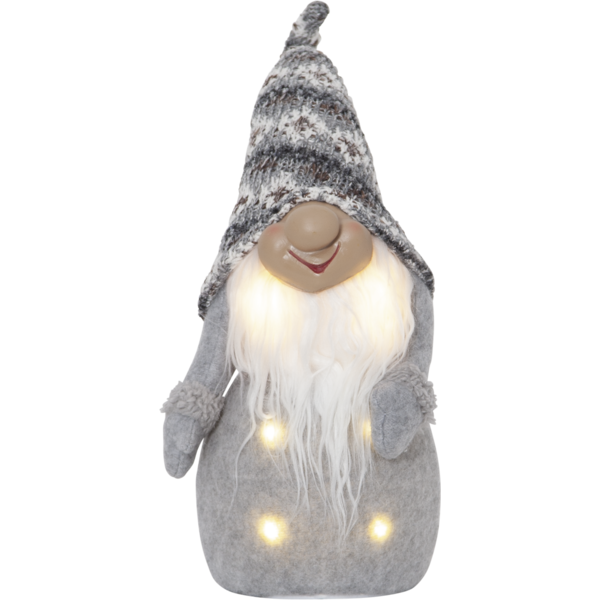 Dekorationstomte Joylight | grå [Star Trading] 501846 - 1