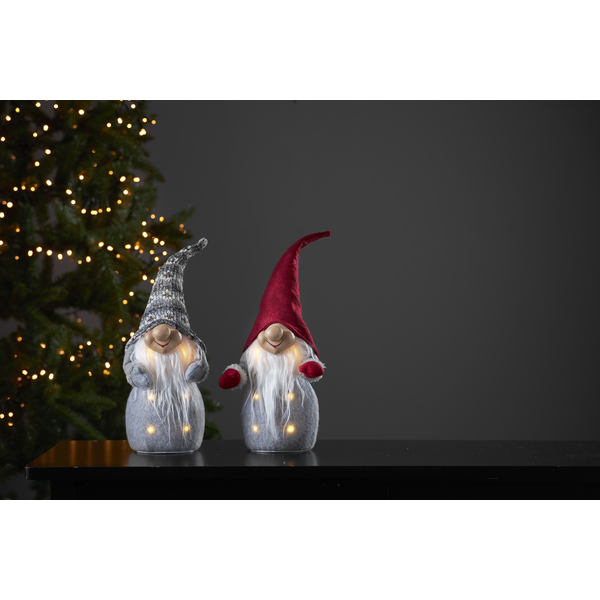 Dekorationstomte Joylight | grå [Star Trading] 501846 - 3