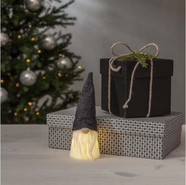 Dekorationstomte Joylight | svart [Star Trading] 501848 - 2
