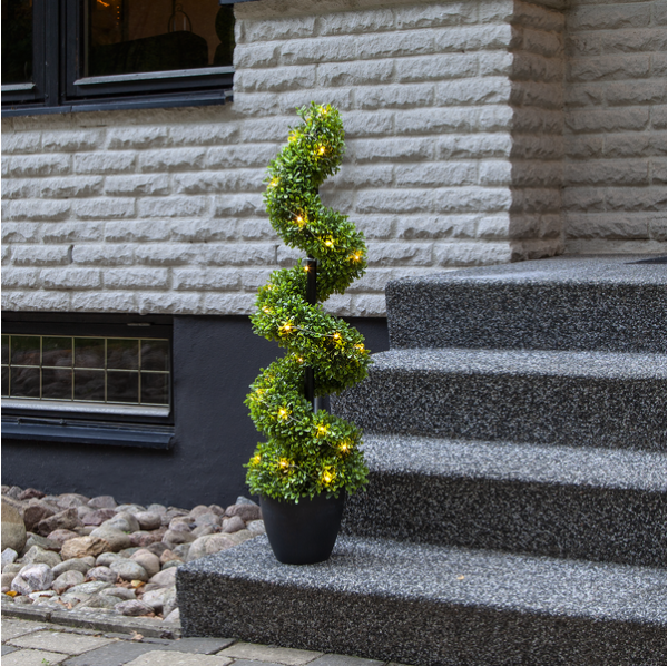 Dekorationsträd med LED | Buxbom 90cm [Star Trading] 501926 - 2