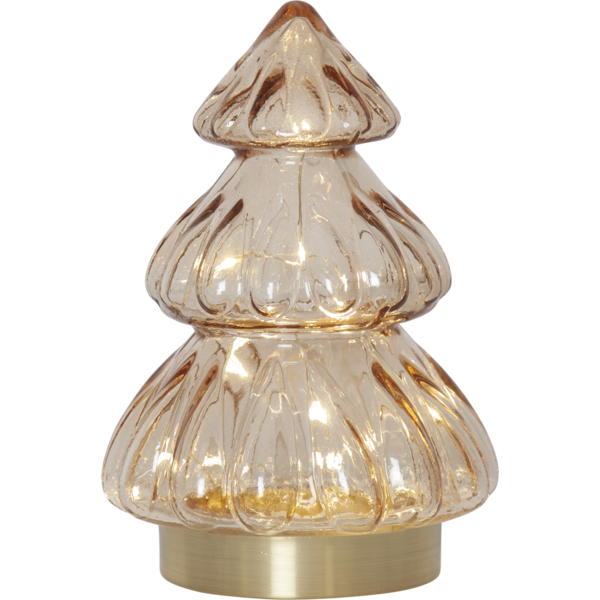 Glasdekoration Abete | beige [Star Trading] 501843 - 1