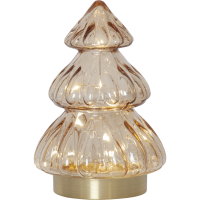 Glasdekoration Abete | beige [Star Trading] 501843