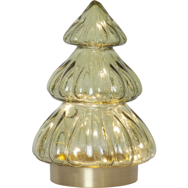 Glasdekoration Abete | grön [Star Trading] 501844 - 1