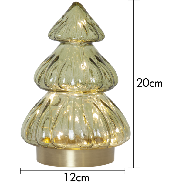 Glasdekoration Abete | grön [Star Trading] 501844 - 4