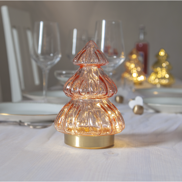 Glasdekoration Abete | rosa [Star Trading] 501842 - 2