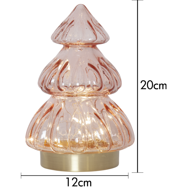 Glasdekoration Abete | rosa [Star Trading] 501842 - 4