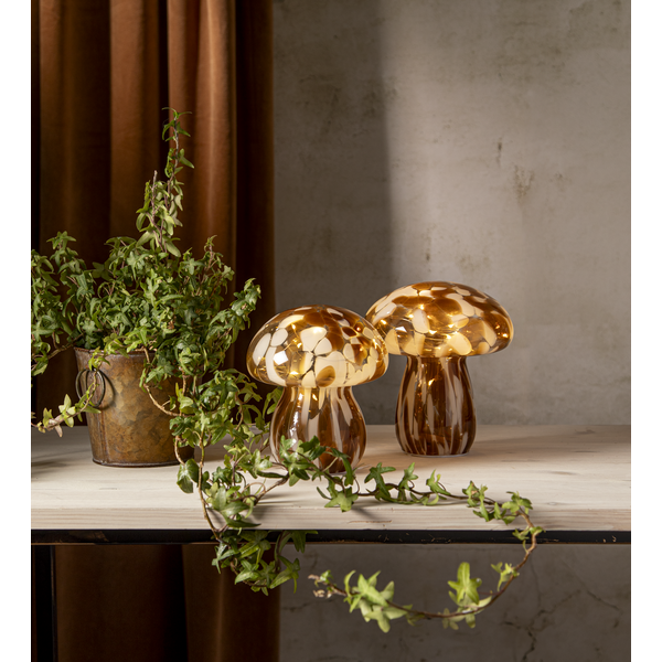 Glasdekoration Funghi | 13x13x15cm [Star Trading] 501575 - 2