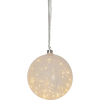 Glaskula Glow Snow Ø200mm [Star Trading] 501522 - 1
