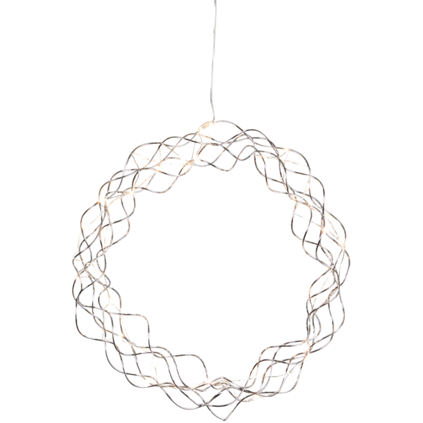 Inomhusdekoration Curly | krom [Star Trading] 501828 - 1