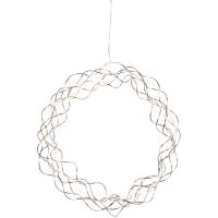 Inomhusdekoration Curly | krom [Star Trading] 501828