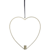 Inomhusdekoration Flamme Heart Hängande | mässing [Star Trading] 362091 - 3