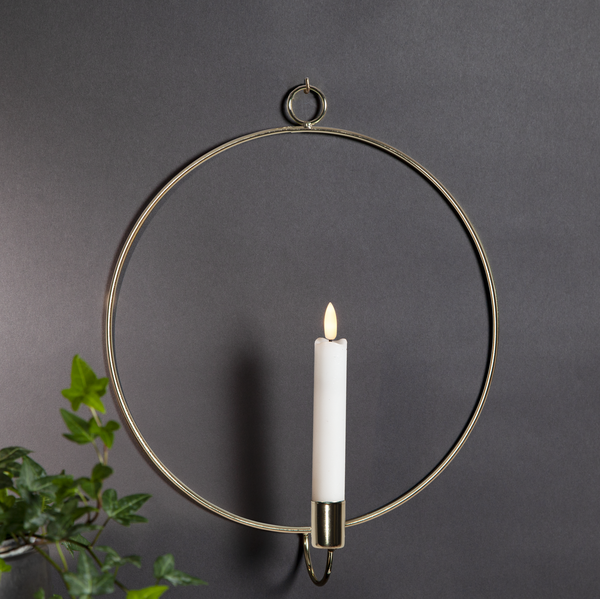 Inomhusdekoration Flamme Ring | mässing [Star Trading] 362093 - 2