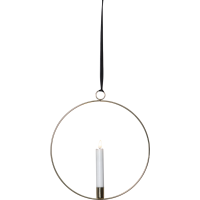 Inomhusdekoration Flamme Ring Hängande | mässing [Star Trading] 500691