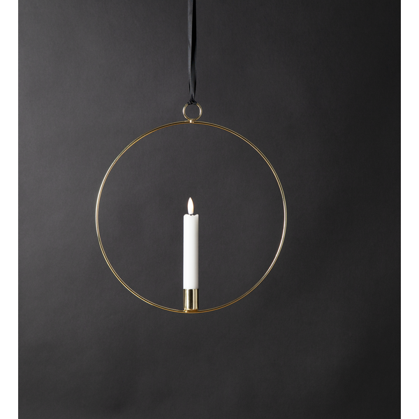 Inomhusdekoration Flamme Ring Hängande | mässing [Star Trading] 500691 - 3