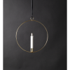 Inomhusdekoration Flamme Ring Hängande | mässing [Star Trading] 500691 - 3