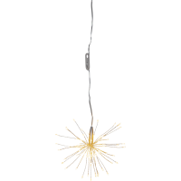 Inomhusdekoration Fyrverkeri | 16cm | silver [Star Trading] 501829