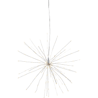 Inomhusdekoration Fyrverkeri | 45cm | silver [Star Trading] 501831
