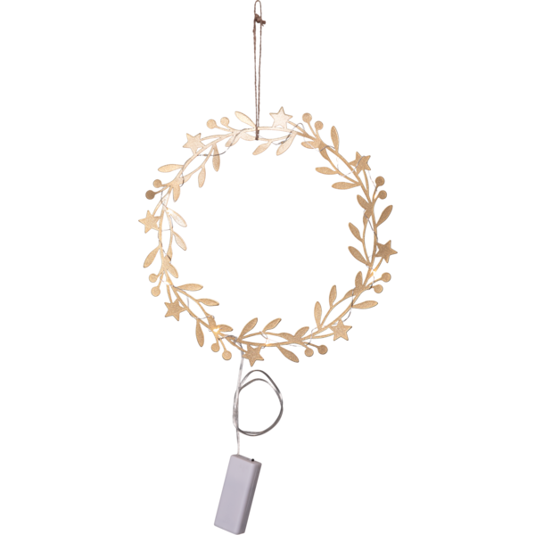 Inomhusdekoration Holiday | guld [Star Trading] 501824 - 1
