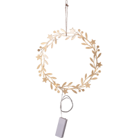 Inomhusdekoration Holiday | guld [Star Trading] 501824