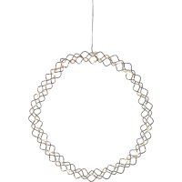 Inomhusdekoration Hoop | krom [Star Trading] 501833
