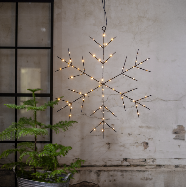 Inomhusdekoration Niva | snöflinga [Star Trading] 502319 - 2