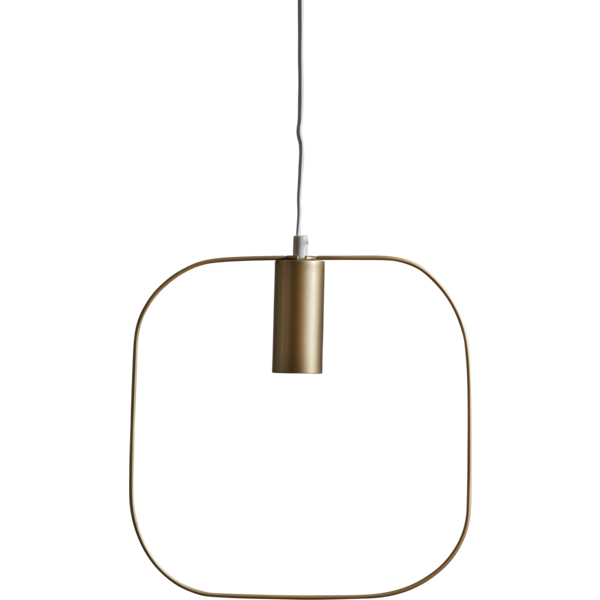 Inomhusdekoration Shape Hängande | 30x30cm | guld [Star Trading] 501725 - 1