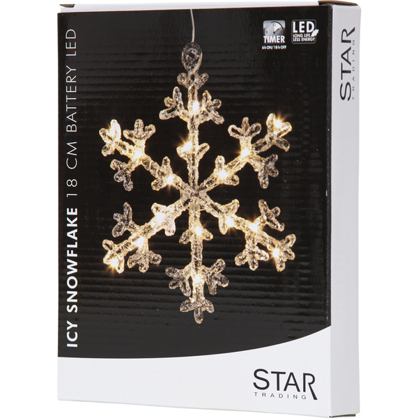 Juldekoration Snöflinga | LED [Star Trading] 361362 - 3