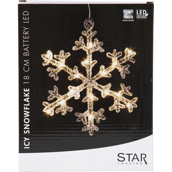 Juldekoration Snöflinga | LED [Star Trading] 361362 - 4
