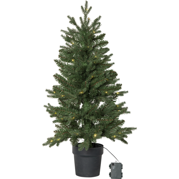 Julgran med LED | Byske 90cm [Star Trading] 501923 - 1
