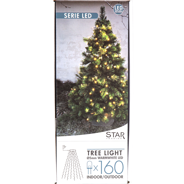 Julgransbelysning utomhus / inomhus | 160 LED [Star Trading] 361563 - 4