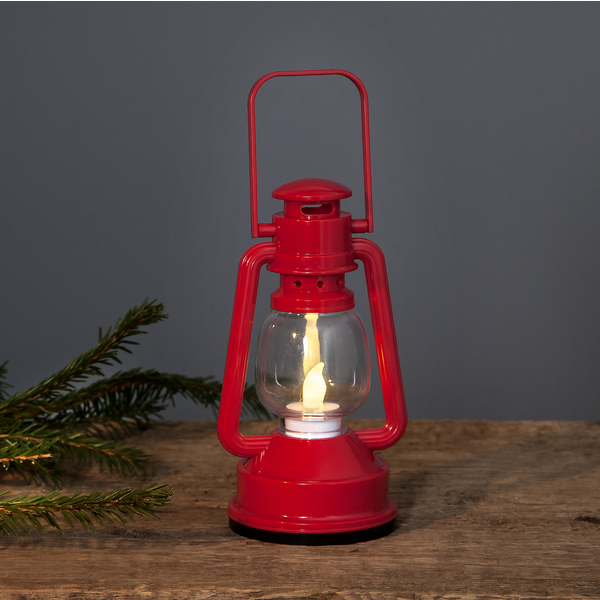 Jullykta | 15cm | LED | röd [Star Trading] 361365 - 2
