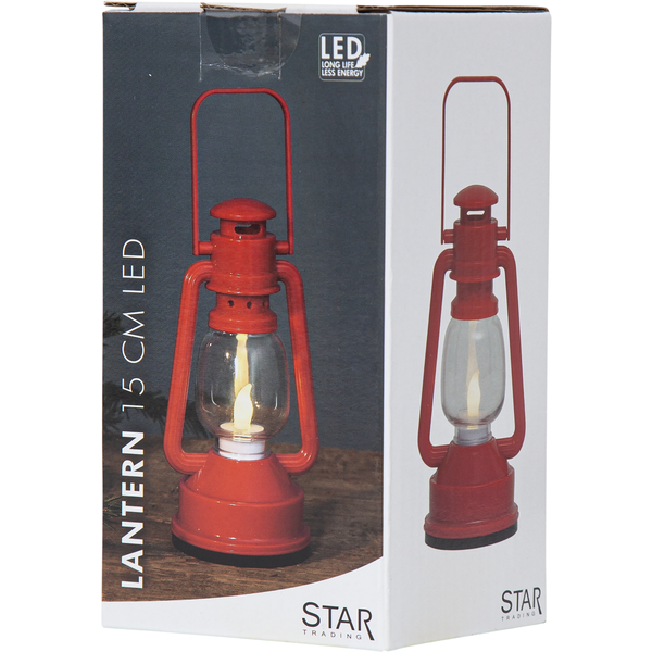 Jullykta | 15cm | LED | röd [Star Trading] 361365 - 4