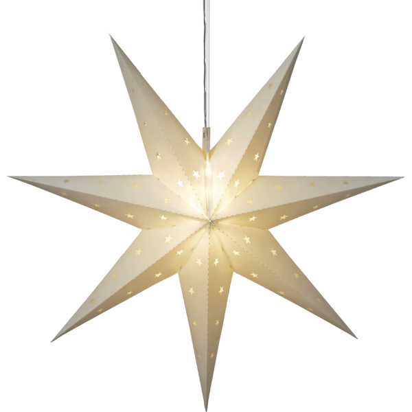 Julstjärna Alice för utomhusbruk | 60cm | vit [Star Trading] 361393 - 1