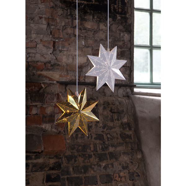 Julstjärna hängande (mässing) 28cm | [Star Trading] 361358 - 4