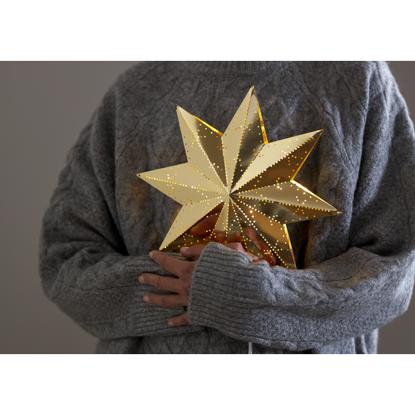 Julstjärna hängande (mässing) 28cm | [Star Trading] 361358 - 7