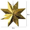 Julstjärna hängande (mässing) 28cm | [Star Trading] 361358 - 2