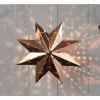 Julstjärna hängande (metall) 28cm | Classic koppar [Star Trading] 502435 - 5