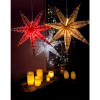 Julstjärna hängande (papper) 60cm | Antique guld [Star Trading] 501857 - 2