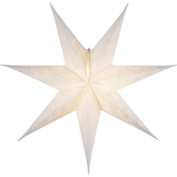 Julstjärna hängande (papper) 63cm | Decorus Vit [Star Trading] 500686