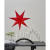 Julstjärna hängande (papper) 63cm | röd [Star Trading] 361364 - 5