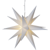 Julstjärna hängande (utomhusbruk) Alice 57cm | vit [Star Trading] 361371 - 2
