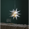 Julstjärna hängande (utomhusbruk) Alice 57cm | vit [Star Trading]