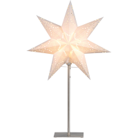 Julstjärna på fot 55cm | Sensys Vit [Star Trading] 500687