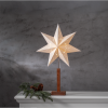 Julstjärna på fot 55cm | vit [Star Trading]