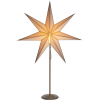 Julstjärna på fot (papper) 80cm | Nicolas vit [Star Trading] 501855 - 1