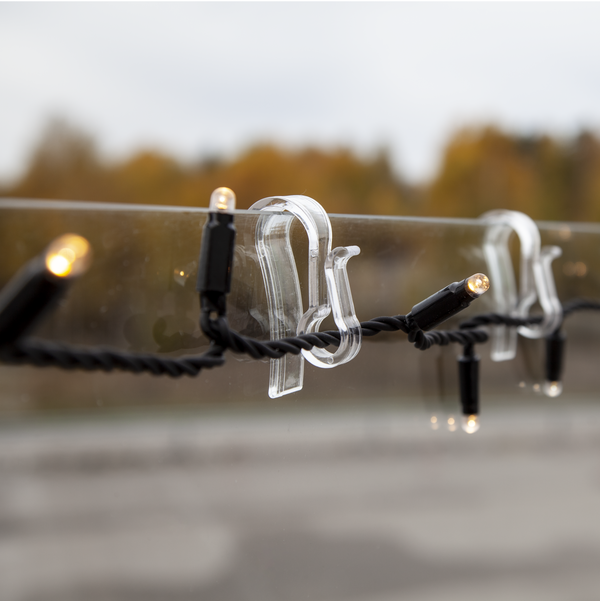 Krokar till Ropelight Ljusslang | 10st [Star Trading] 361388 - 2